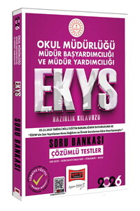 Yargı Yayınları 2026 EKYS Okul Müdürlüğü Müdür Başyardımcılığı ve Müdür Yardımcılığı Soru Bankası