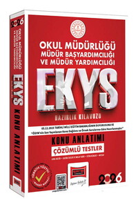 Yargı Yayınları 2026 EKYS Okul Müdürlüğü Müdür Başyardımcılığı ve Müdür Yardımcılığı Konu Anlatımı
