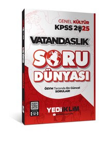 Yediiklim Yayınları 2025 Genel Kültür Vatandaşlık Soru Dünyası