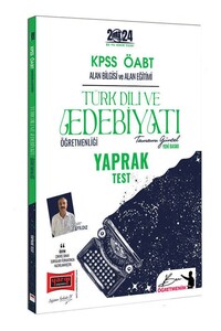 Yargı Yayınları 2024 ÖABT Türk Dili ve Edebiyatı Yaprak Test