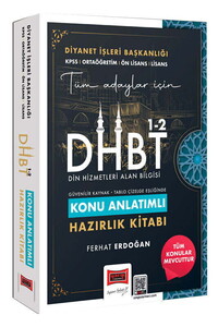 Yargı Yayınları 2026 KPSS - Ortaöğretim - Ön Lisans - DHBT 1-2 Tüm Adaylar İçin Konu Anlatımı Hazırlık Kitabı