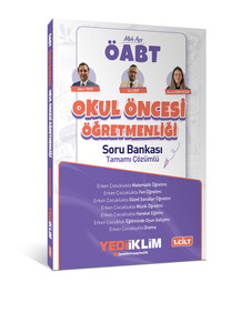 Yediiklim Yayınları 2027 MEB AGS ÖABT Okul Öncesi Öğretmenliği Tamamı Çözümlü Soru Bankası  – Cilt 1