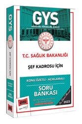 Yargı Yayınları 2023 Sağlık Bakanlığı Şef Kadrosu İçin Konu Özetli Açıklamalı Soru Bankası