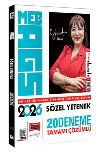 Yargı Yayınları 2026 MEB-AGS Sözel Yetenek Tamamı Çözümlü 20 Deneme