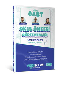 Yediiklim Yayınları 2027 MEB AGS ÖABT Okul Öncesi Öğretmenliği Tamamı Çözümlü Soru Bankası  – Cilt 2