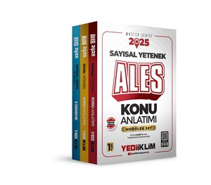Yediiklim Yayınları 2025 ALES Modüler Set