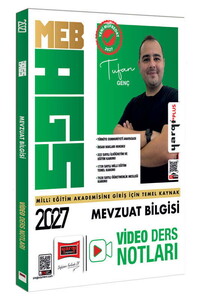 Yargı Yayınları 2027 MEB-AGS Mevzuat Bilgisi Video Ders Notları