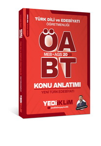 Yediiklim 2026 MEB AGS ÖABT Türk Dili ve Edebiyatı Öğretmenliği Yeni Türk Edebiyatı Konu Anlatımı