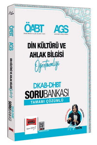 Yargı Yayınları 2027 ÖABT DKAB DHBT MEB-AGS Din Kültürü ve Ahlak Bilgisi Öğretmenliği Tamamı Çözümlü Soru Bankası