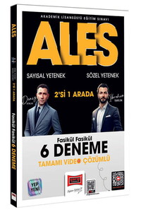 Yargı Yayınları 2026 ALES Sayısal Yetenek - Sözel Yetenek Fasikül Fasikül Tamamı Video Çözümlü 6 Deneme