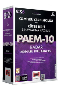 Yargı Yayınları 2026 PAEM Komiser Yardımcılığı ve Rütbe Terfi Sınavlarına Hazırlık Radar Modüler Soru Bankası