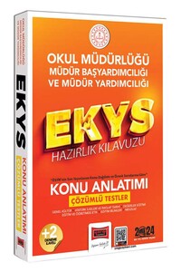 Yargı Yayınları 2024 EKYS Okul Müdürlüğü Müdür Başyardımcılığı ve Müdür Yardımcılığı Hazırlık Kılavuzu Konu Anlatımı Çözümlü Tes