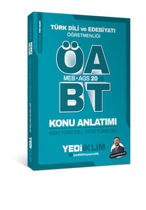 Yediiklim 2026 MEB AGS ÖABT Türk Dili ve Edebiyatı Öğretmenliği Eski Türk Dili Yeni Türk Dili Konu Anlatımı