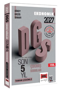 Yargı Yayınları 2027 DGS Sayısal-Sözel Yetenek Tamamı Çözümlü Son 5 Yıl Çıkmış Sorular Ekonomik Seri