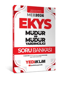 Yediiklim  Yayınları 2026 MEB EKYS Müdür Ve Müdür Yardımcılığı Soru Bankası