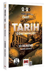 Yargı Yayınları 2026 MEB-AGS ÖABT Tarih Öğretmenliği Tamamı Çözümlü 10 Deneme