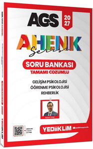 Yediiklim 2027 AGS Ahenk Serisi Gelişim Psikolojisi Öğrenme Psikolojisi ve Rehberlik Tamamı Çözümlü Soru Bankası
