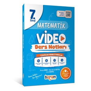 Hocam Anlatır Yayınları 7.Sınıf Matematik Video Ders Notları (Maarif Model)