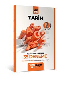 Yediiklim Yayınları 2026 Meb-Ags Ahenk Tarih Tamamı Çözümlü 35 Deneme(08.01.2026 değişikliğine göre