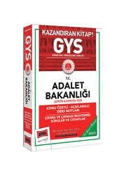 Yargı Yayınları 2023 Adalet Bakanlığı Şöför Kadrosu İçin Konu Özetli Açıklamalı Ders Notları Çıkmış ve Çıkması Muhtemel Sorular 