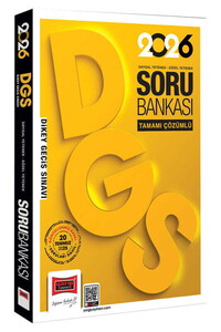 Yargı Yayınları 2026 DGS Sayısal-Sözel Yetenek Tamamı Çözümlü Soru Bankası