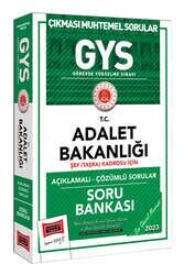 Yargı Yayınları 2023 Adalet Bakanlığı Şef Taşra Kadrosu İçin Soru Bankası