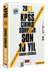 Yargı Yayınları 2026 KPSS GK-GY Tüm Dersler Tamamı Çözümlü Son 10 Yıl Çıkmış Sorular