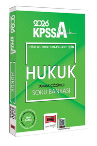 Yargı Yayınları 2026 KPSS-A Grubu Hukuk Tamamı Çözümlü Soru Bankası