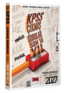 Yargı Yayınları 2027 KPSS Son 10 Yıl Tamamı Çözümlü Fasikül Fasikül Çıkmış Sorular