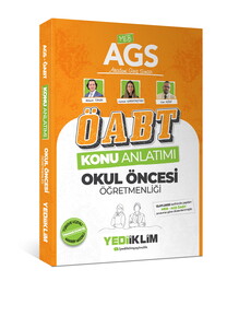 Yediiklim Yayınları 2026 MEB AGS ÖABT Okul Öncesi Öğretmenliği Konu Anlatımı
