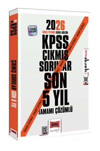 Yargı Yayınları 2026 KPSS GK-GY Tüm Dersler Tamamı Çözümlü Son 5 Yıl Çıkmış Sorular