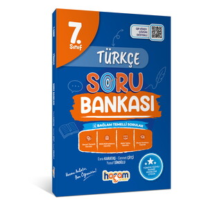 Hocam Anlatır Yayınları 7.Sınıf Türkçe Tamamı Video Çözümlü Soru Bankası (Maarif Model)