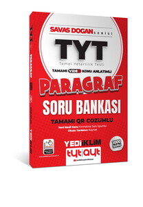 Yediiklim Yayınları 2027 TYT Savaş Doğan Serisi Tamamı Video Konu Anlatımlı ve QR Çözümlü Paragraf Soru Bankası