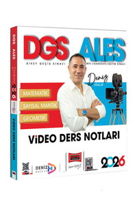 Yargı Yayınları 2026 DGS ALES Matematik Video Ders Notları (Deniz Atalay)