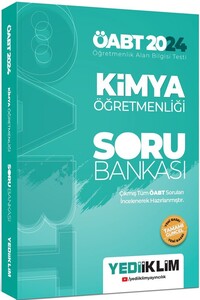 2024 ÖABT Kimya Öğretmenliği Soru Bankası Yediiklim Yayınları