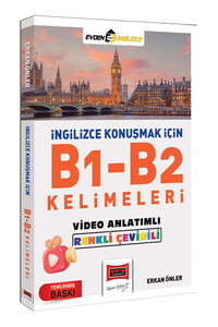 Yargı Yayınları İngilizce Konuşmak İçin B1-B2 Kelimeleri Video Anlatımlı Renkli Çeviri