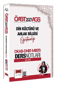 Yargı Yayınları 2027 ÖABT AGS Din Kültürü ve Ahlak Bilgisi Öğretmenliği DKAB-DHBT-MBSTS Ders Notları