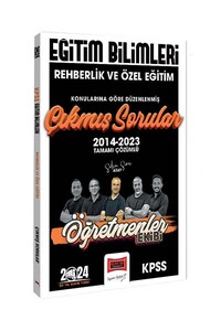 Yargı Yayınları 2024 KPSS Eğitim Bilimleri Öğretmenler Ekibi Rehberlik ve Özel Eğitim Konularına Göre Düzenlenmiş Çıkmış Sorular