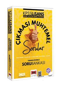 Yargı Yayınları 2024 KPSS GK-GY Çıkması Muhtemel Sorular Tamamı Çözümlü Soru Bankası
