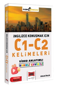 Yargı Yayınları İngilizce Konuşmak İçin C1-C2 Kelimeleri Video Anlatımlı Renkli Çeviri