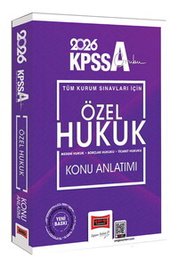 Yargı Yayınları 2026 KPSS-A Grubu Tüm Kurum Sınavları İçin Özel Hukuk Konu Anlatımı