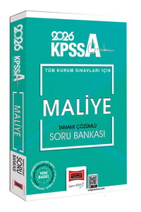 Yargı Yayınları 2026 KPSS-A Grubu Tüm Kurum Sınavları İçin Maliye Tamamı Çözümlü Soru Bankası