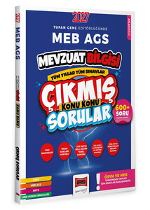 Yargı Yayınları 2027 MEB AGS Mevzuat Bilgisi Tüm Yıllar Tüm Sınavlar Konu Konu Çıkmış Sorular