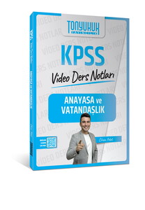 Tonyukuk Yayıncılık KPSS Anayasa ve Vatandaşlık  Video Ders Notları