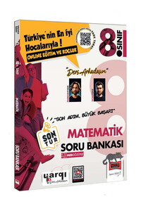 Yargı Ders Arkadaşım 8.Sınıf LGS Matematik Son Tur Soru Bankası