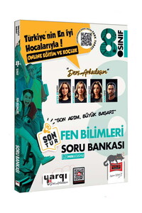 Yargı Ders Arkadaşım 8.Sınıf LGS Fen Bilimleri Son Tur Soru Bankası