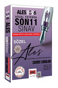 Yargı Yayınları 2026 ALES Sözel Yetenek Son 11 Sınav Çıkmış Sorular (23 Kasım 2025)