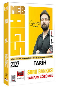 Yargı Yayınları 2027 MEB-AGS Tarih Tamamı Çözümlü Soru Bankası