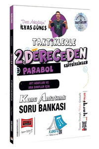Yargı Yayınları AYT Adayları ve Ara Sınıflar İçin Taktiklerle 2.Dereceden Eşitsizlikler Parabol Konu Anlatımlı Soru Bankası