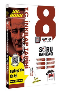 Yargı Ders Arkadaşım 8.Sınıf LGS T.C İnkılap Tarihi ve Atatürkçülük Yıl Boyu Soru Bankası